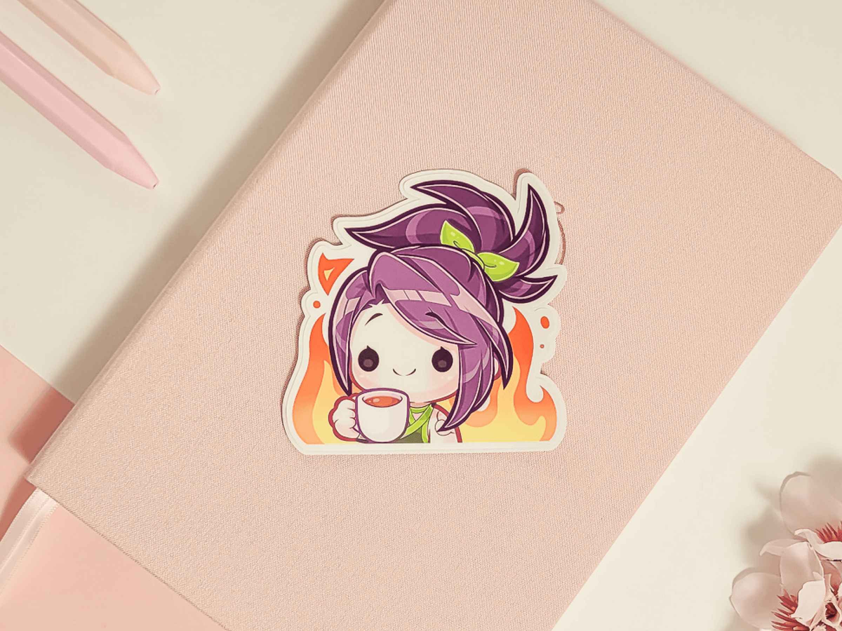 League of Legends Akali 3" Vinyl Stickers