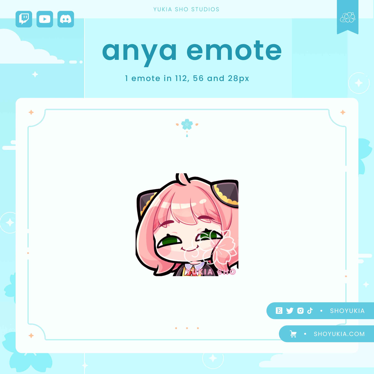 SxF Anya Emotes