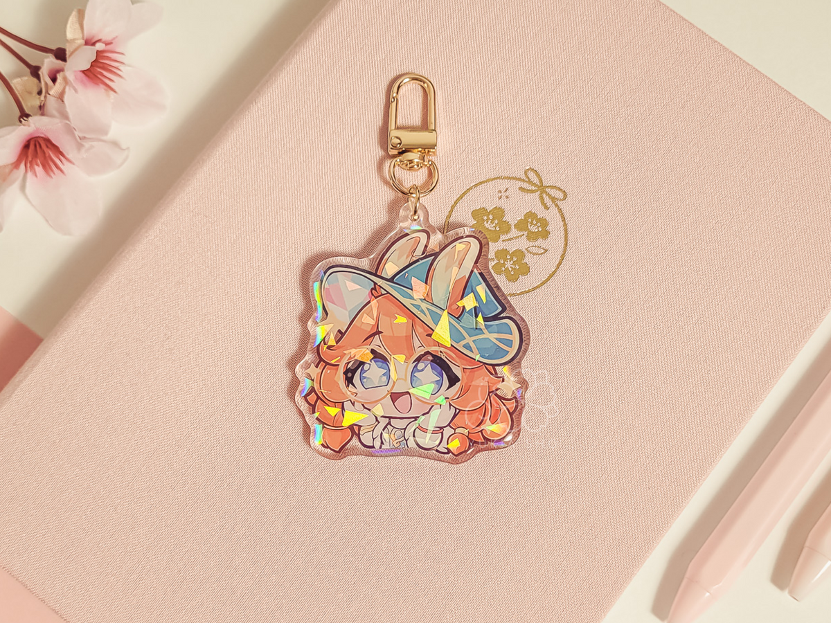 LoL Aurora Acrylic Keychain Charm