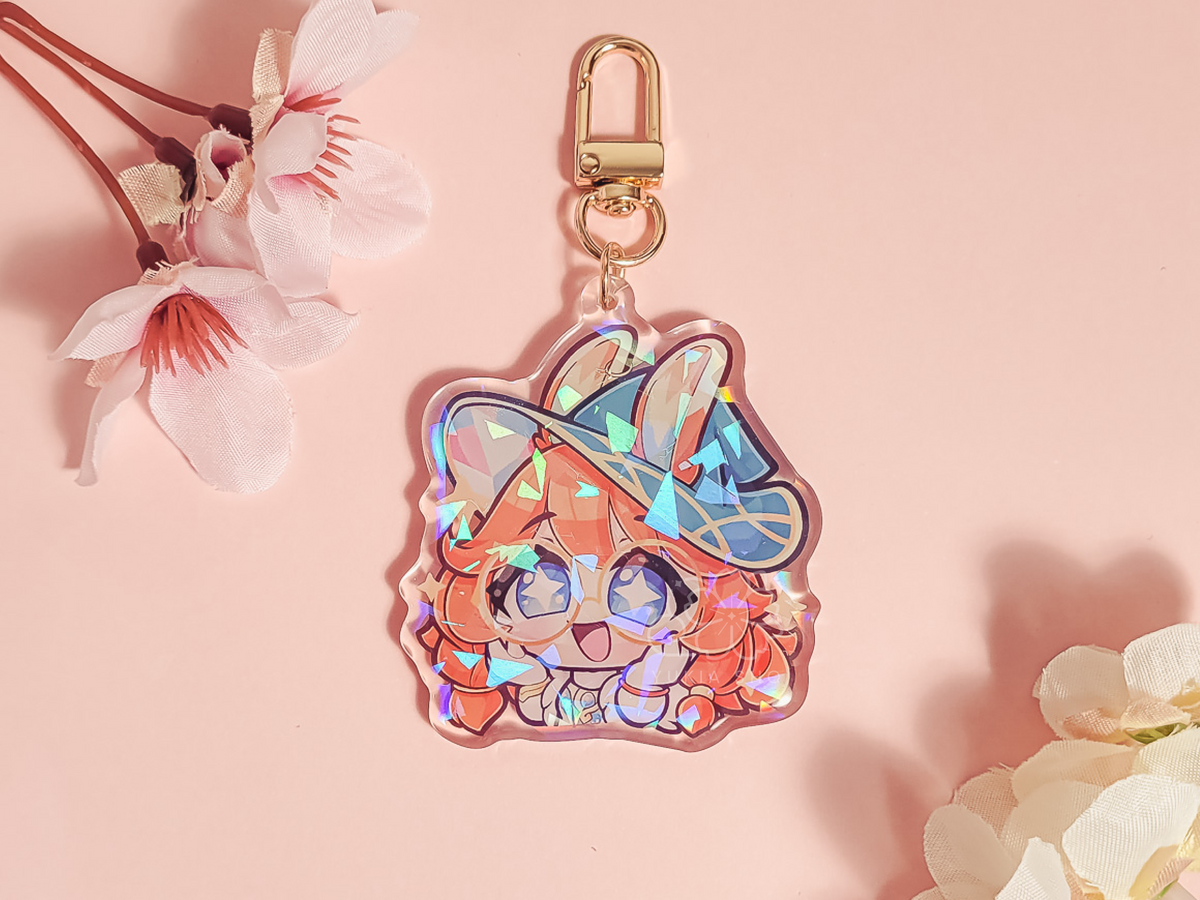 LoL Aurora Acrylic Keychain Charm