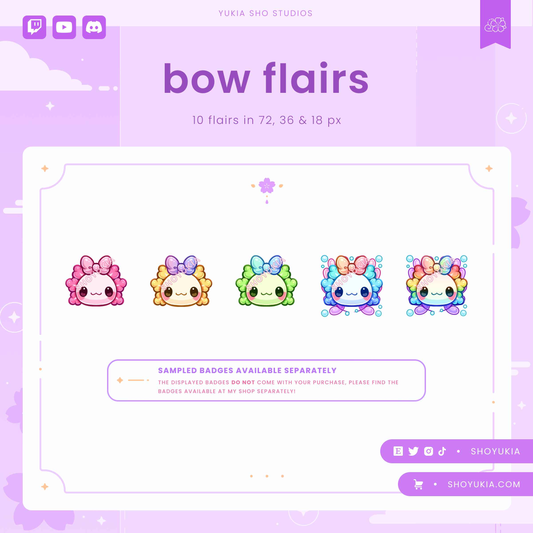 Bow Twitch Badge Flair