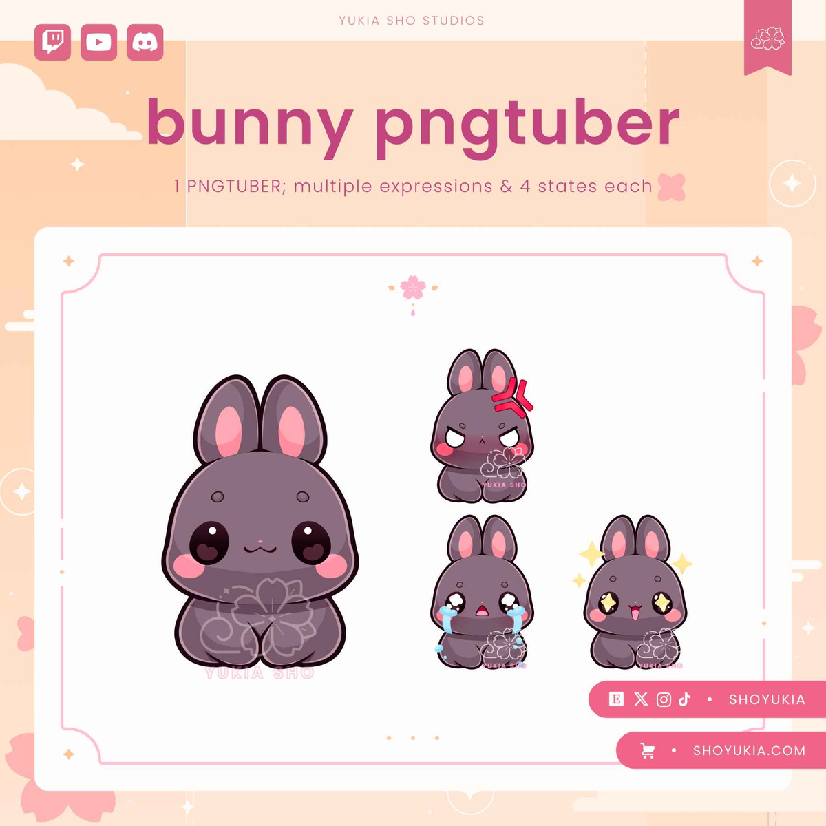 Bunny Chibi PNGTuber