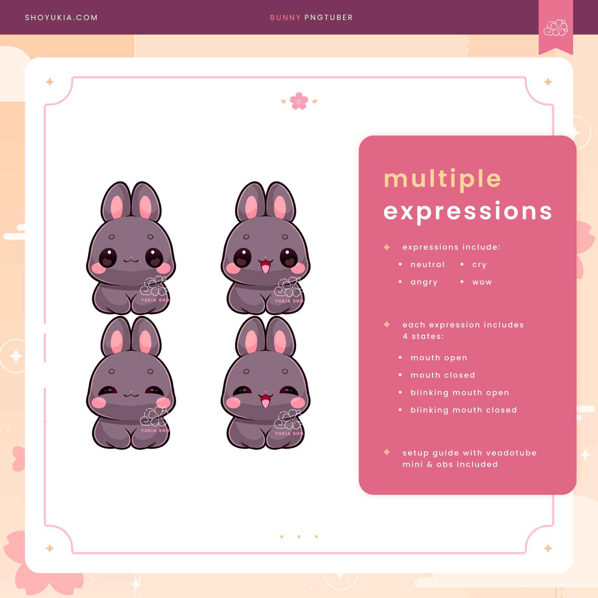 Bunny Chibi PNGTuber