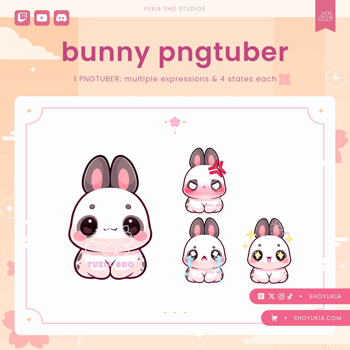 Bunny Chibi PNGTuber