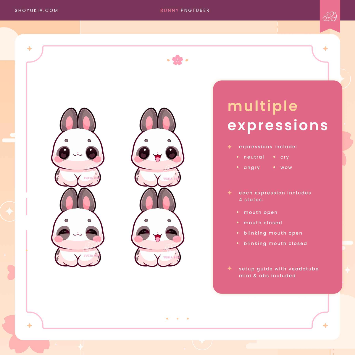 Bunny Chibi PNGTuber