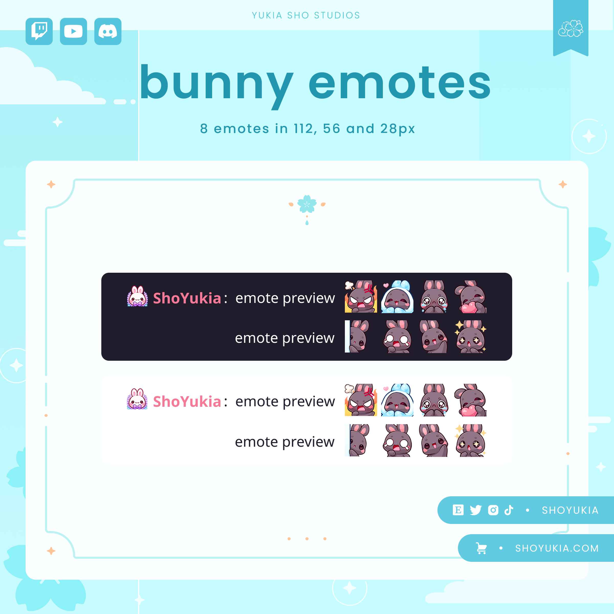 Bunny Emotes