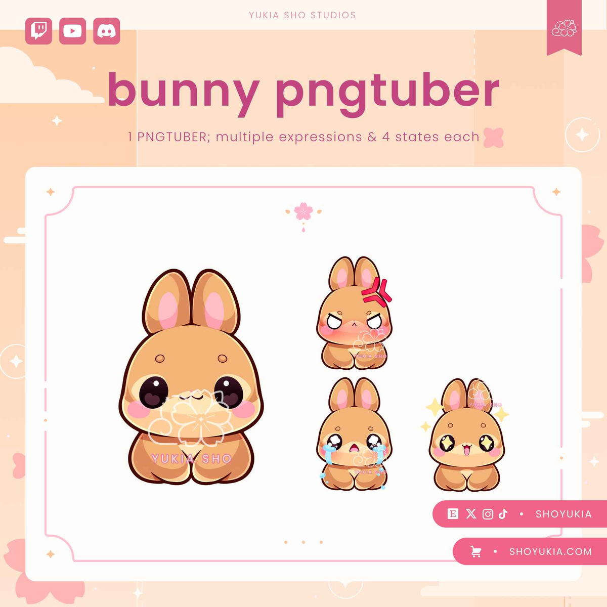 Bunny Chibi PNGTuber