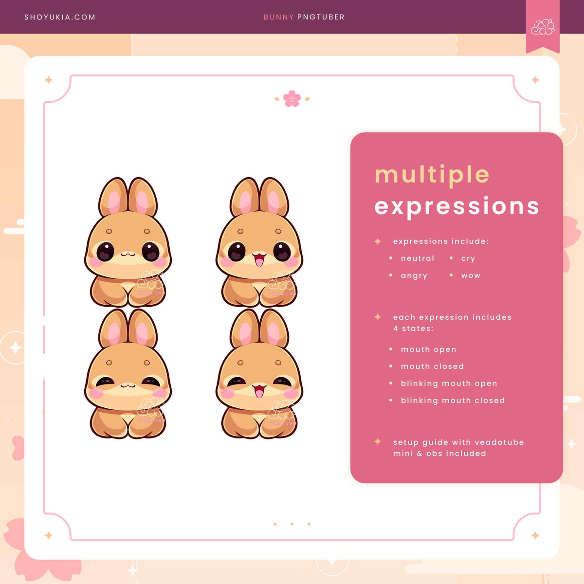 Bunny Chibi PNGTuber