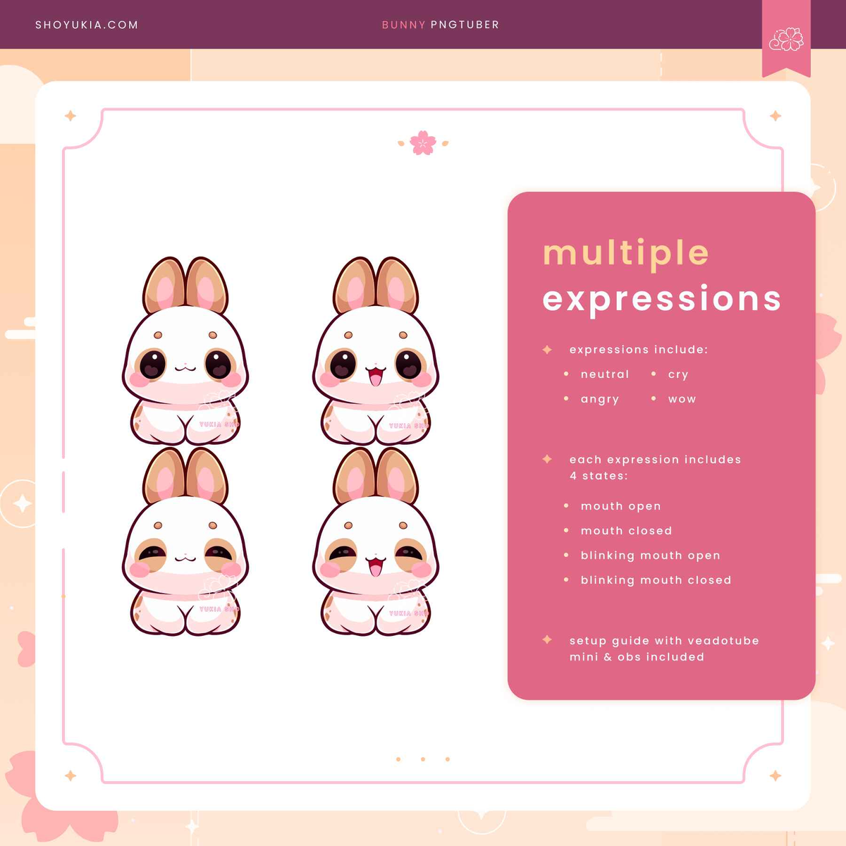 Bunny Chibi PNGTuber