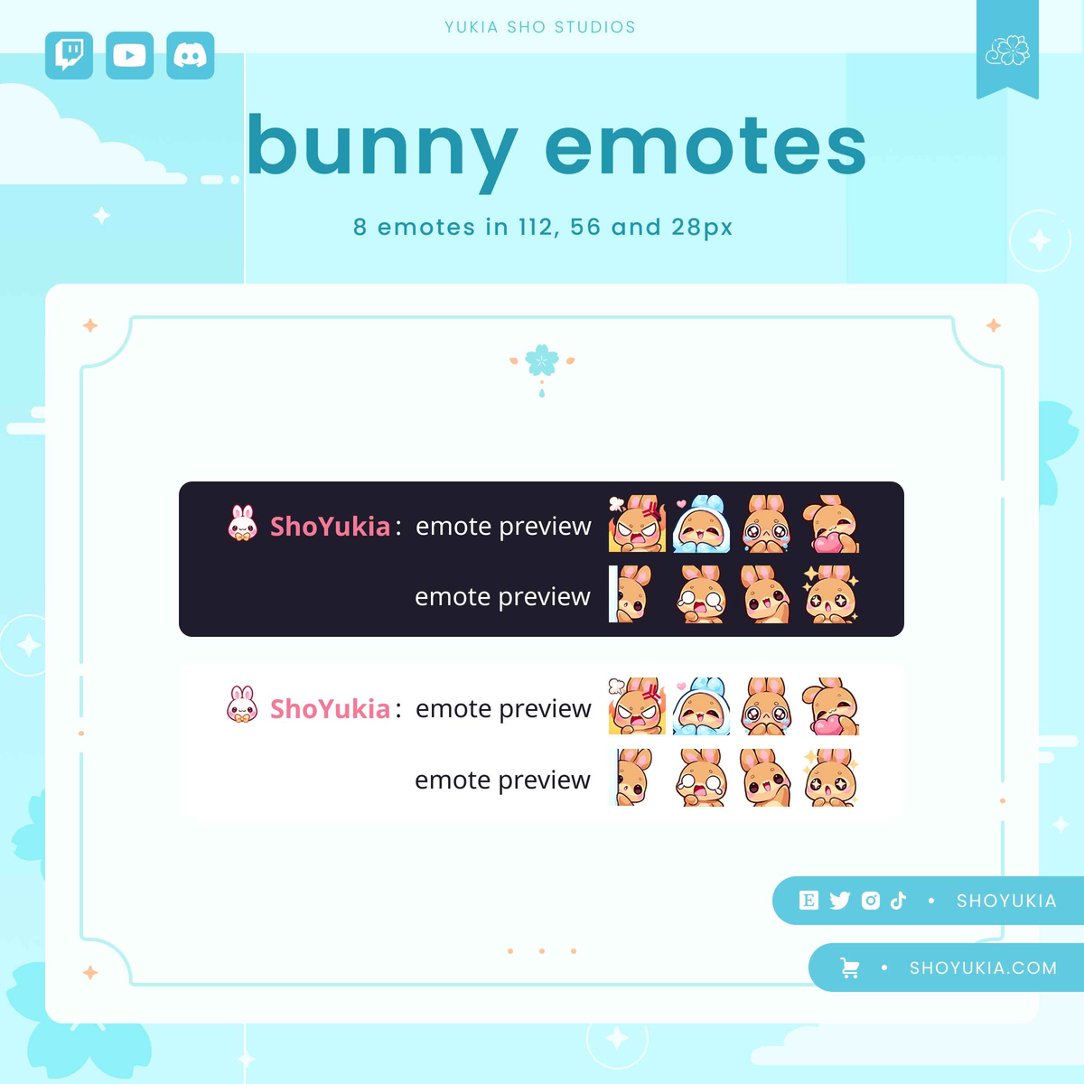Bunny Emotes