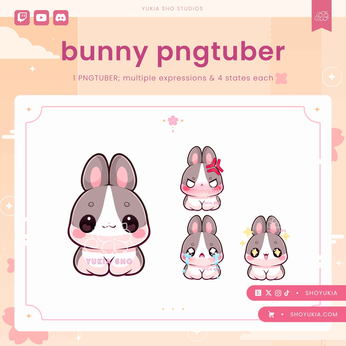 Bunny Chibi PNGTuber