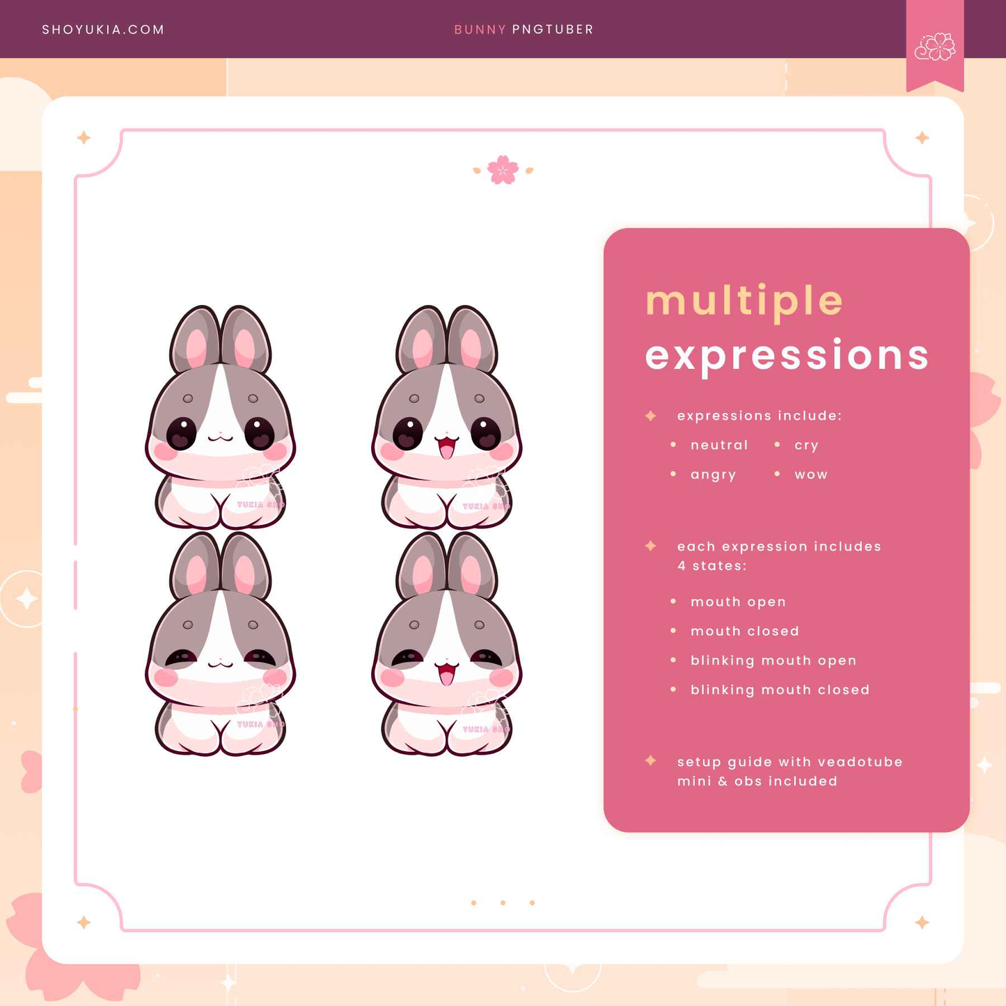 Bunny Chibi PNGTuber