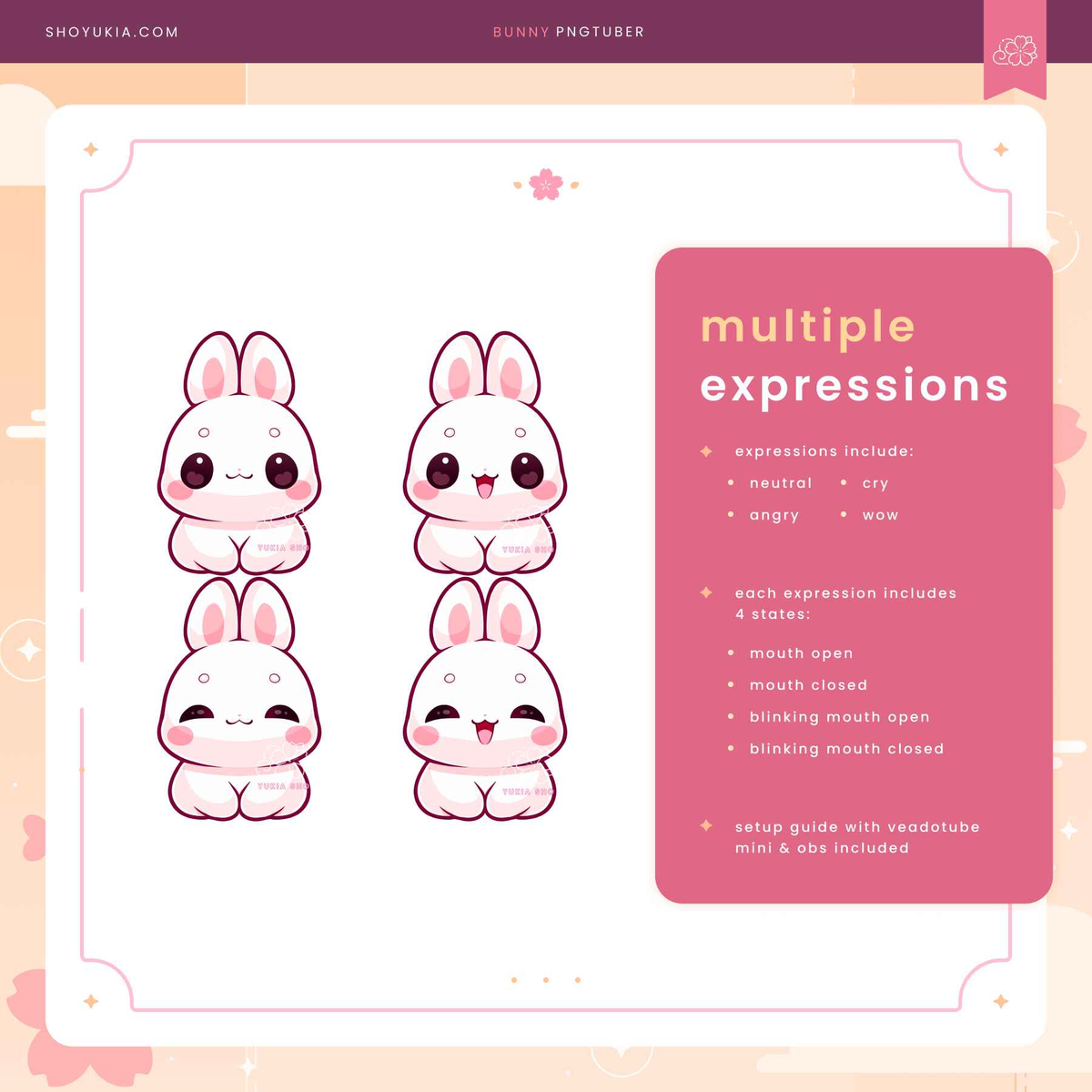 Bunny Chibi PNGTuber