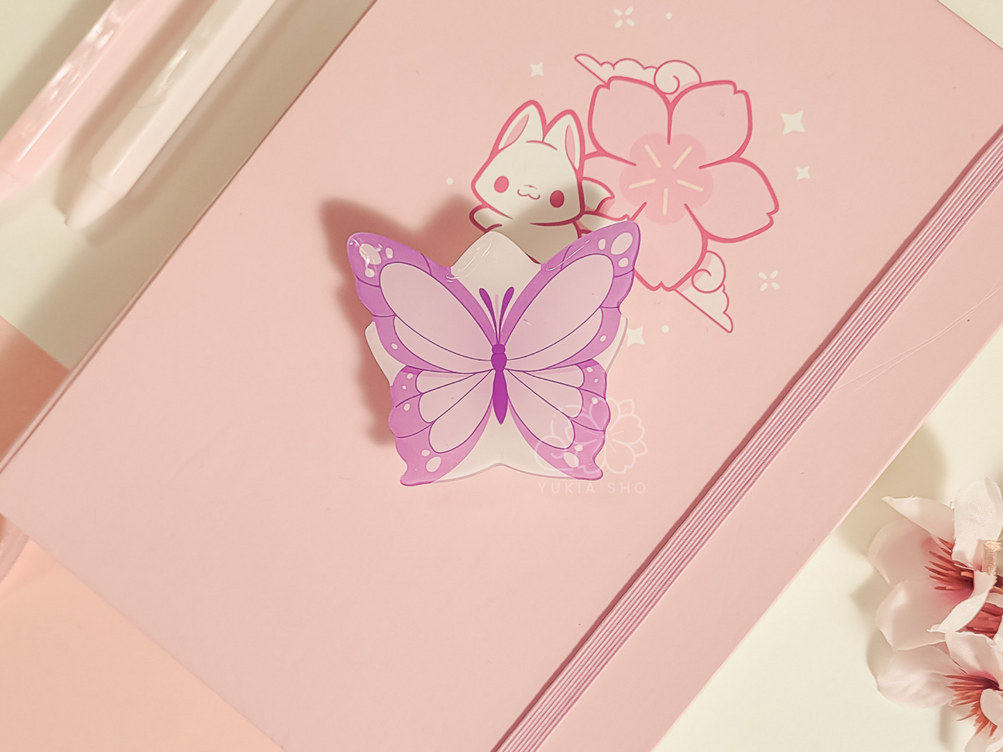 Butterfly Acrylic Phone Grip