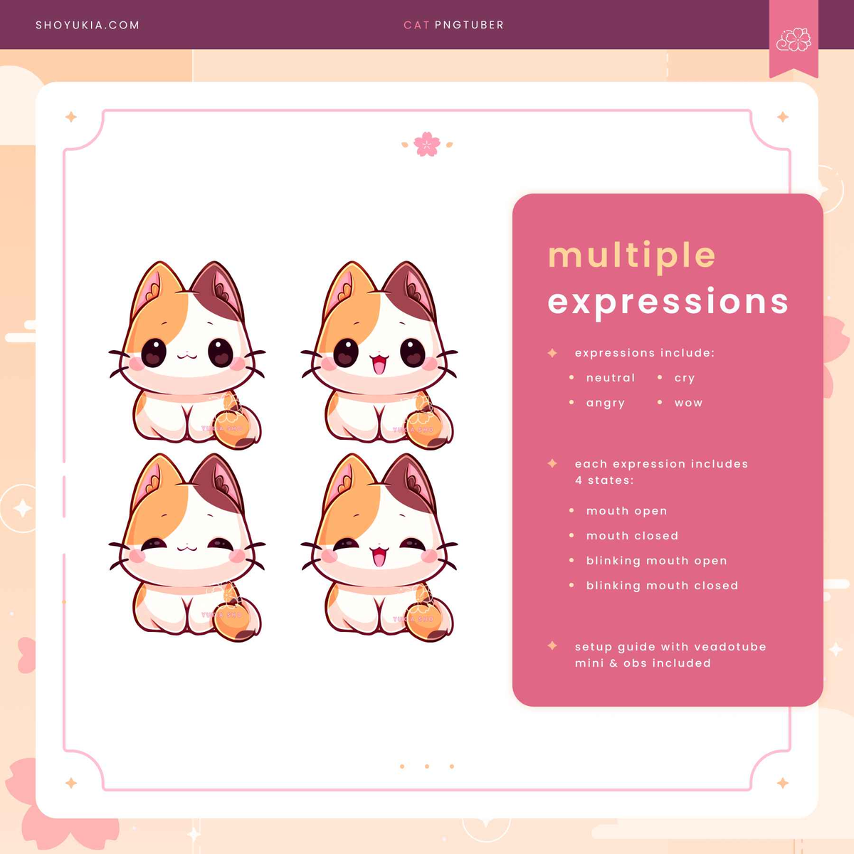Cat Chibi PNGTuber