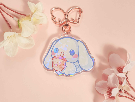 Kawaii Cinna Sip 2.5" Acrylic Keychain Charm