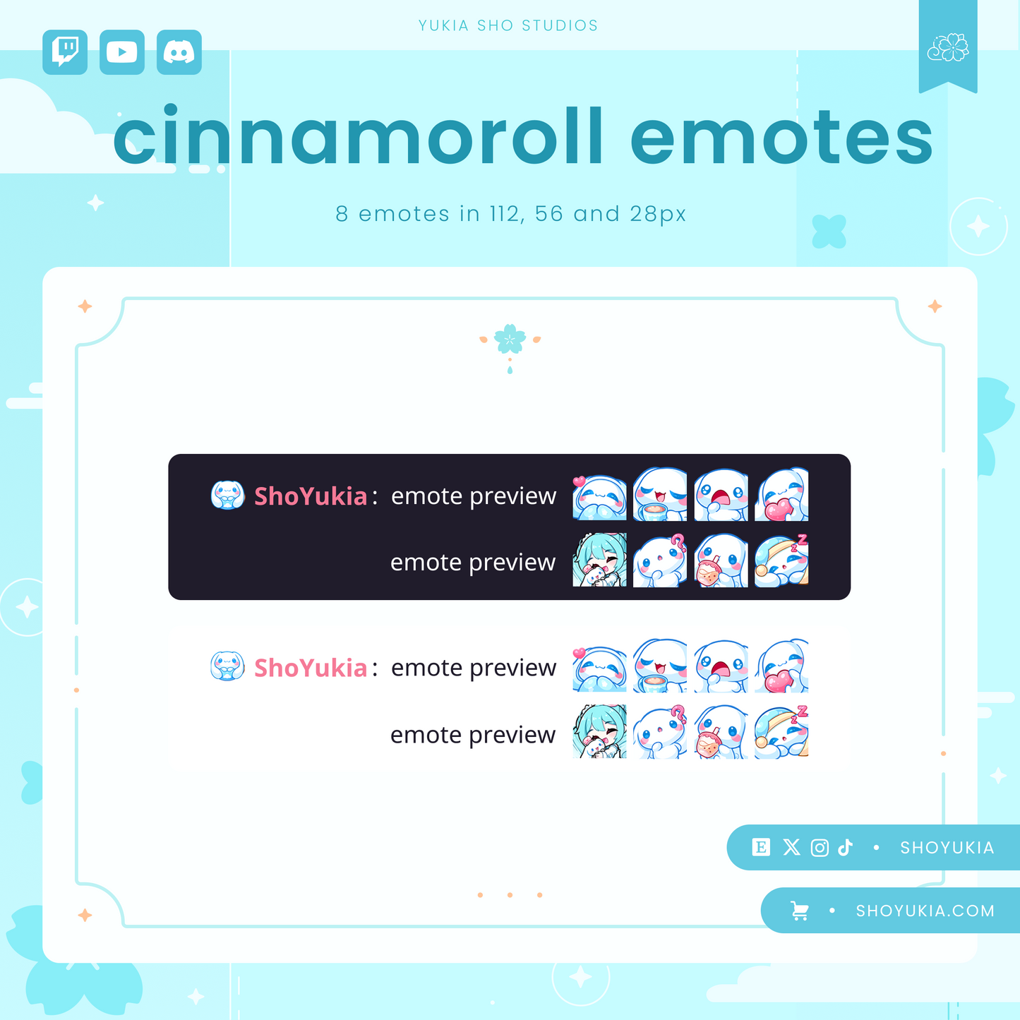 Genshin Impact Ayaka Emotes para Twitch/Discord