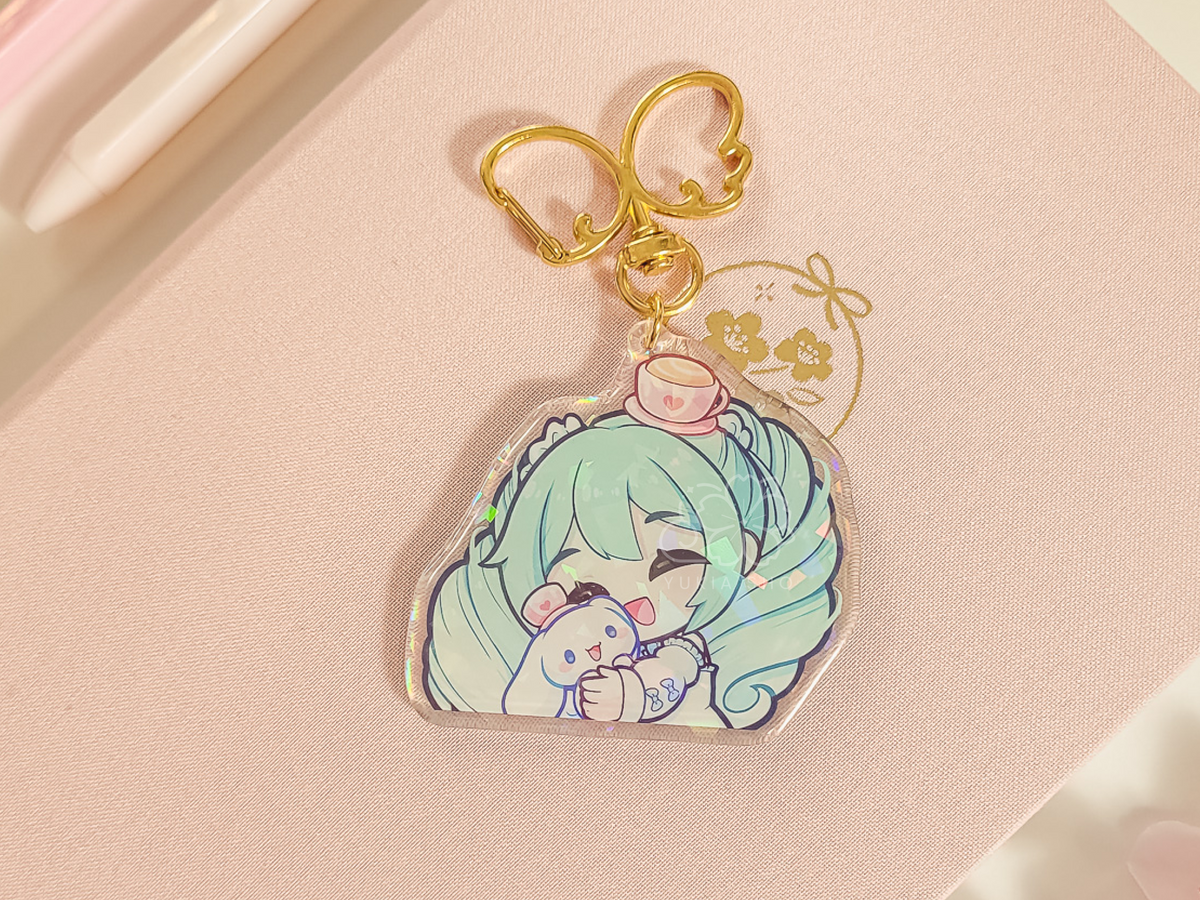 Cinna x Miku Acrylic Keychain Charm