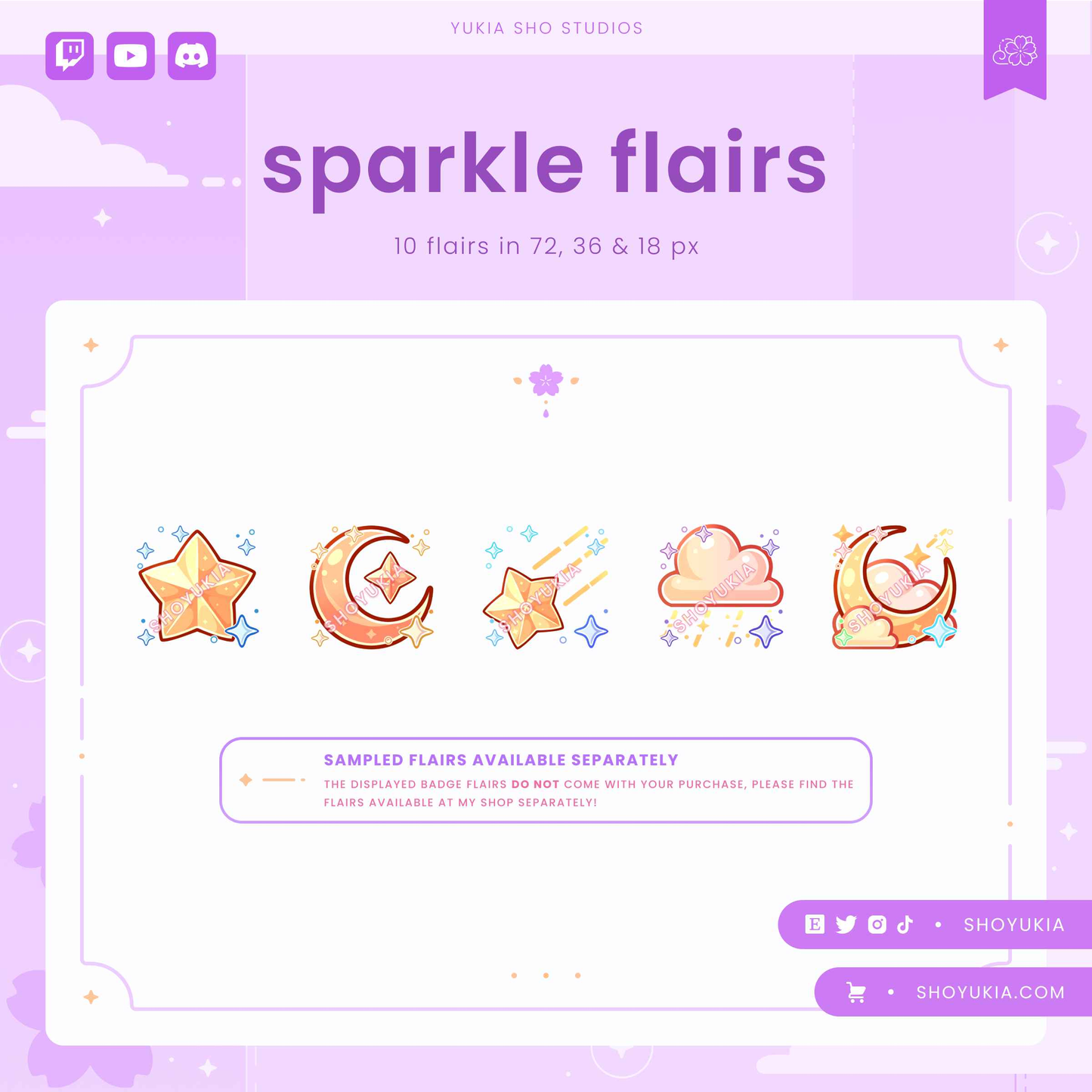 Cosmic Stars Sub Badges