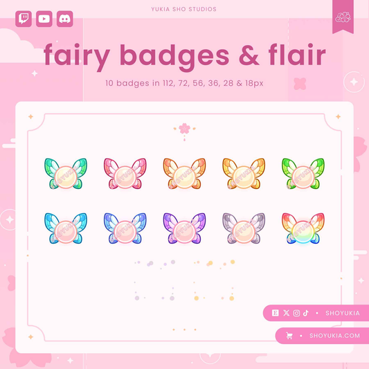 TOTK Fairy Sub Badges & Flair