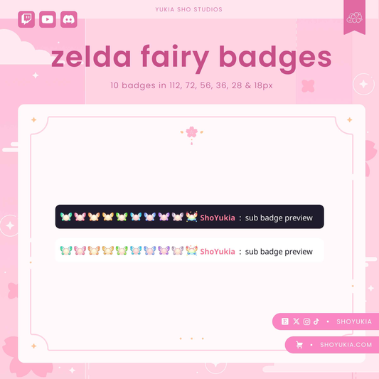 TOTK Fairy Sub Badges