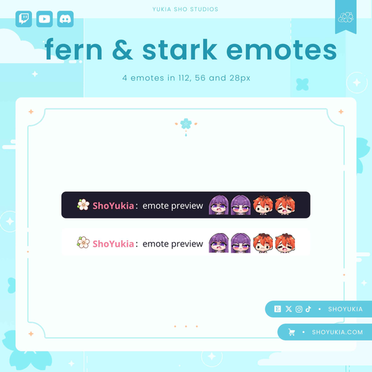 Frie Fern & Stark Emotes