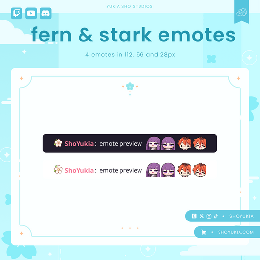 Frie Fern & Stark Emotes