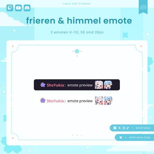Frie & Himmel Heart Emotes