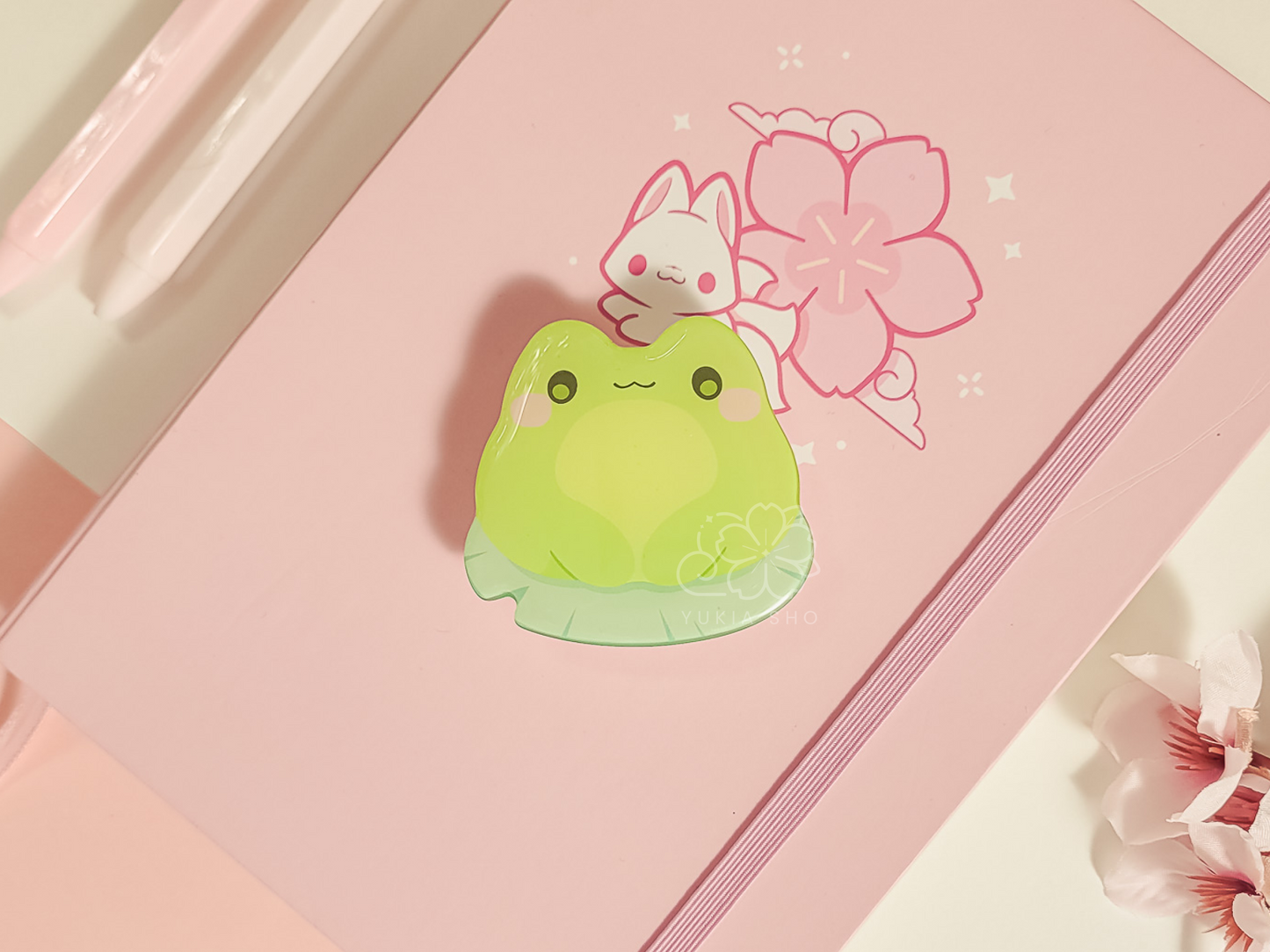 Frog Acrylic Phone Grip