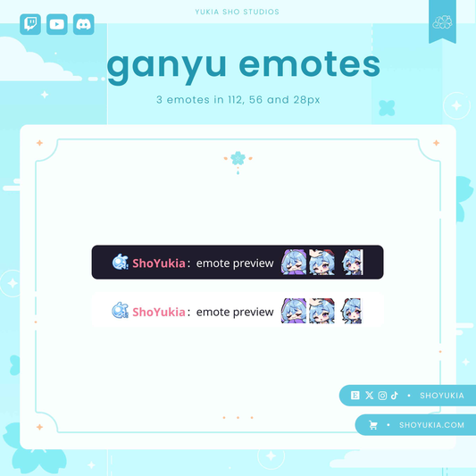 Genshin Impact Ganyu Emotes