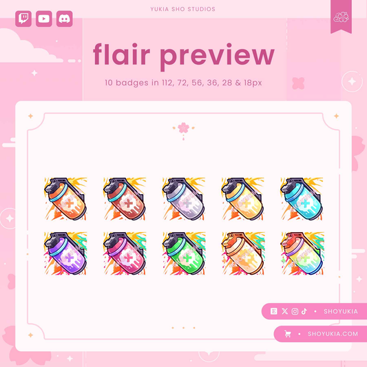 Valorant Raze Grenade Sub Badges & Flair