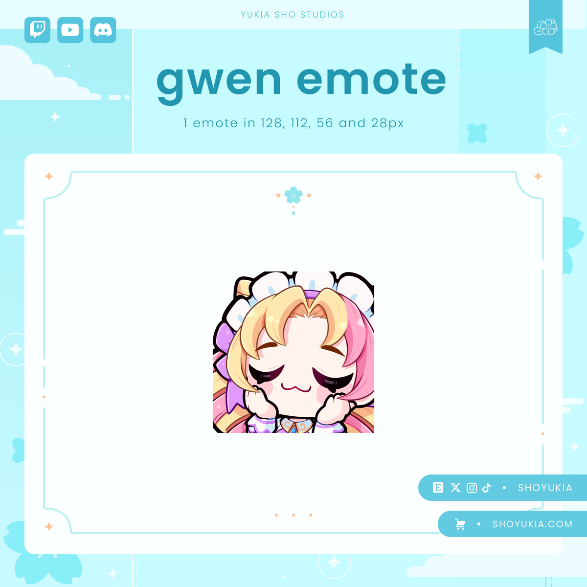 LoL Gwen Emotes