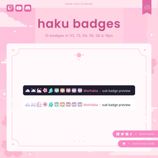 Haku Sub Badges