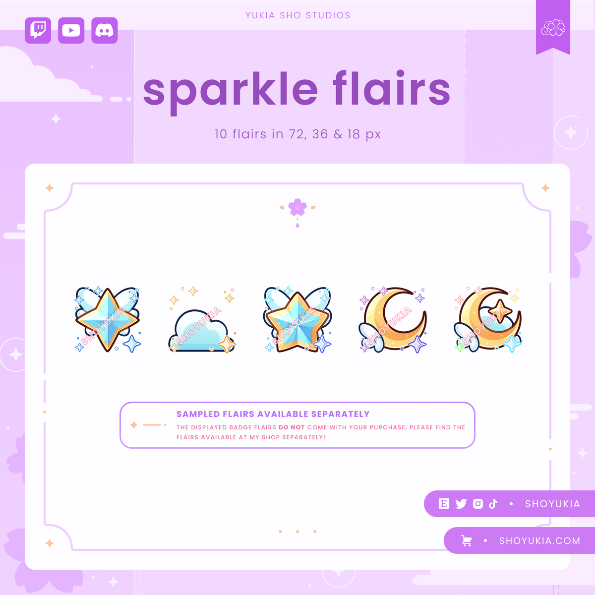 Heavenly Skies Sub Badges