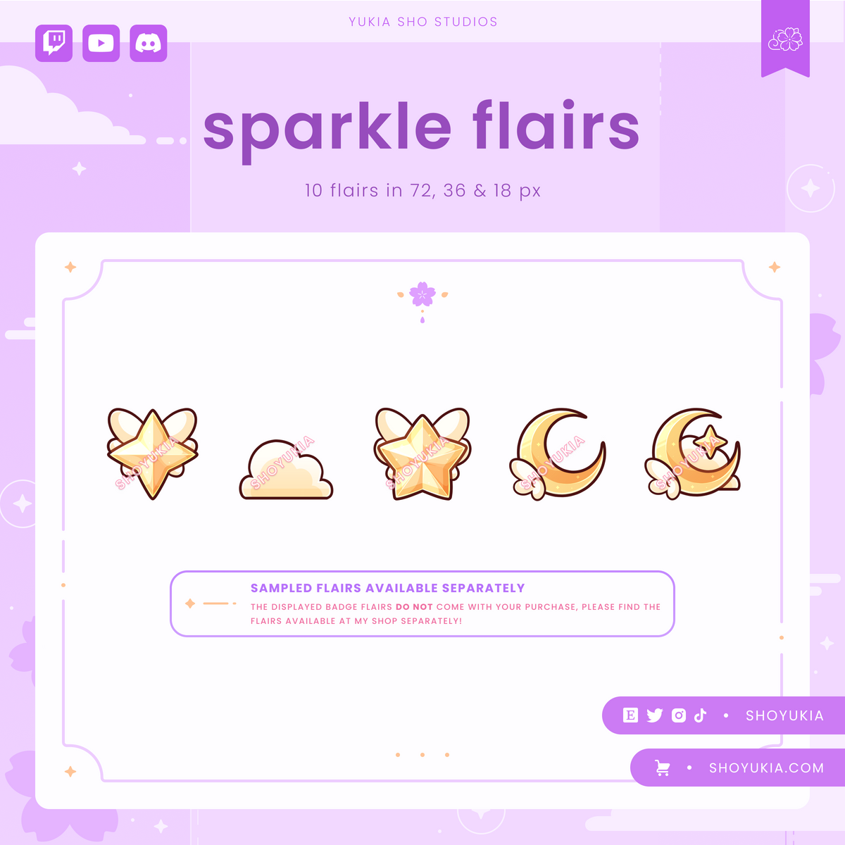 Heavenly Skies Sub Badges