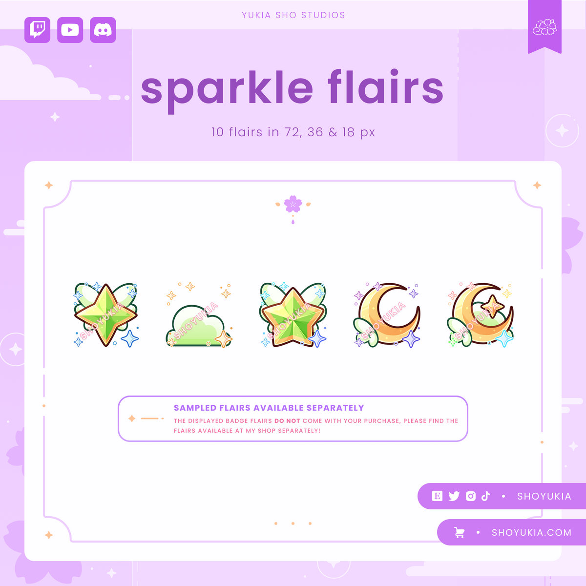 Heavenly Skies Sub Badges