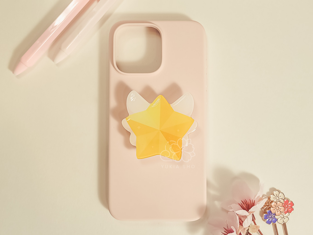 Angelic Star Acrylic Phone Grip