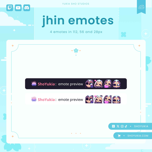 League of Legends Jhin Emotes