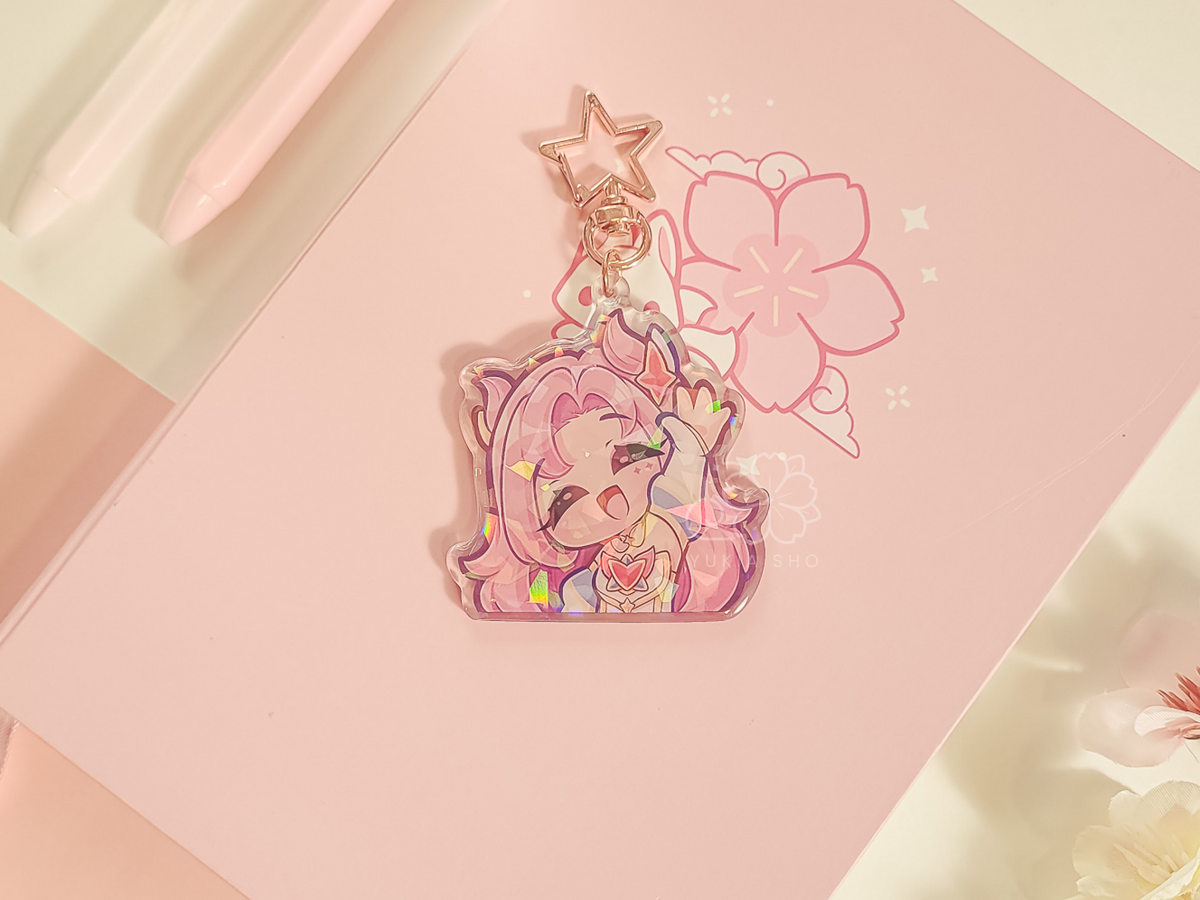 LoL Kai'Sa Wave 2.5" Acrylic Keychain Charm