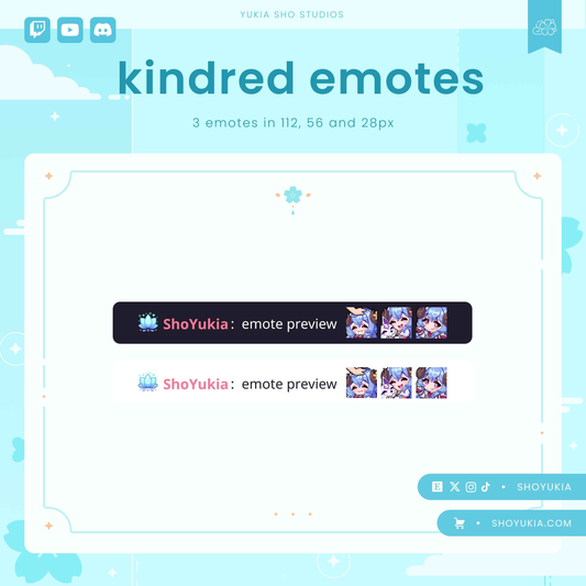 League of Legends Kindred Emotes