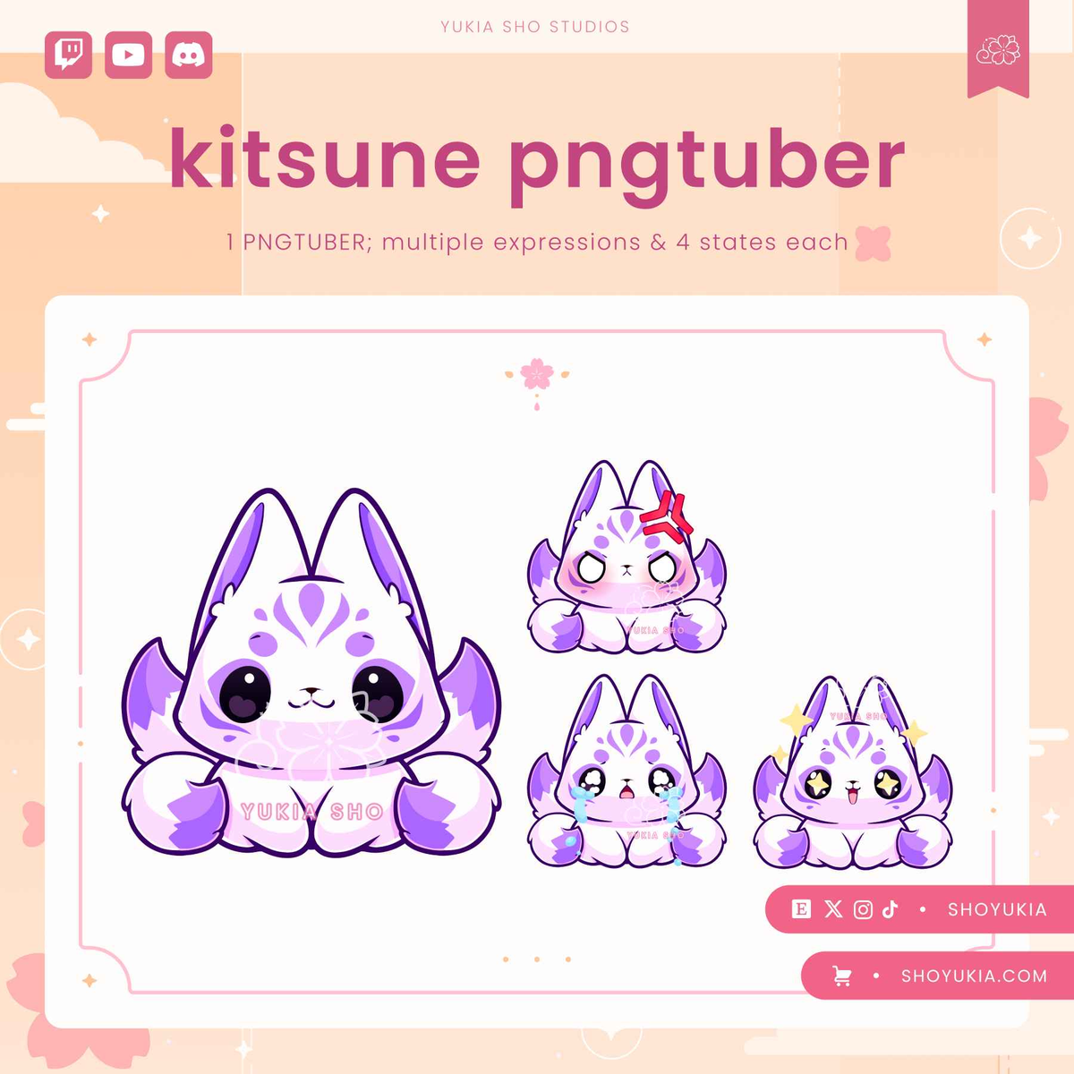 Kitsune Chibi PNGTuber