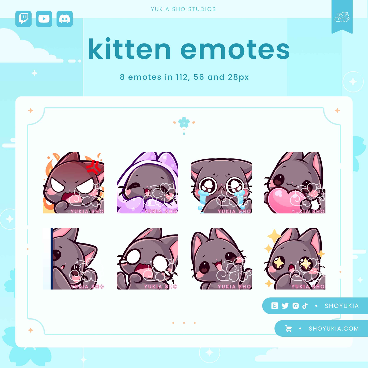 Kitten Emotes