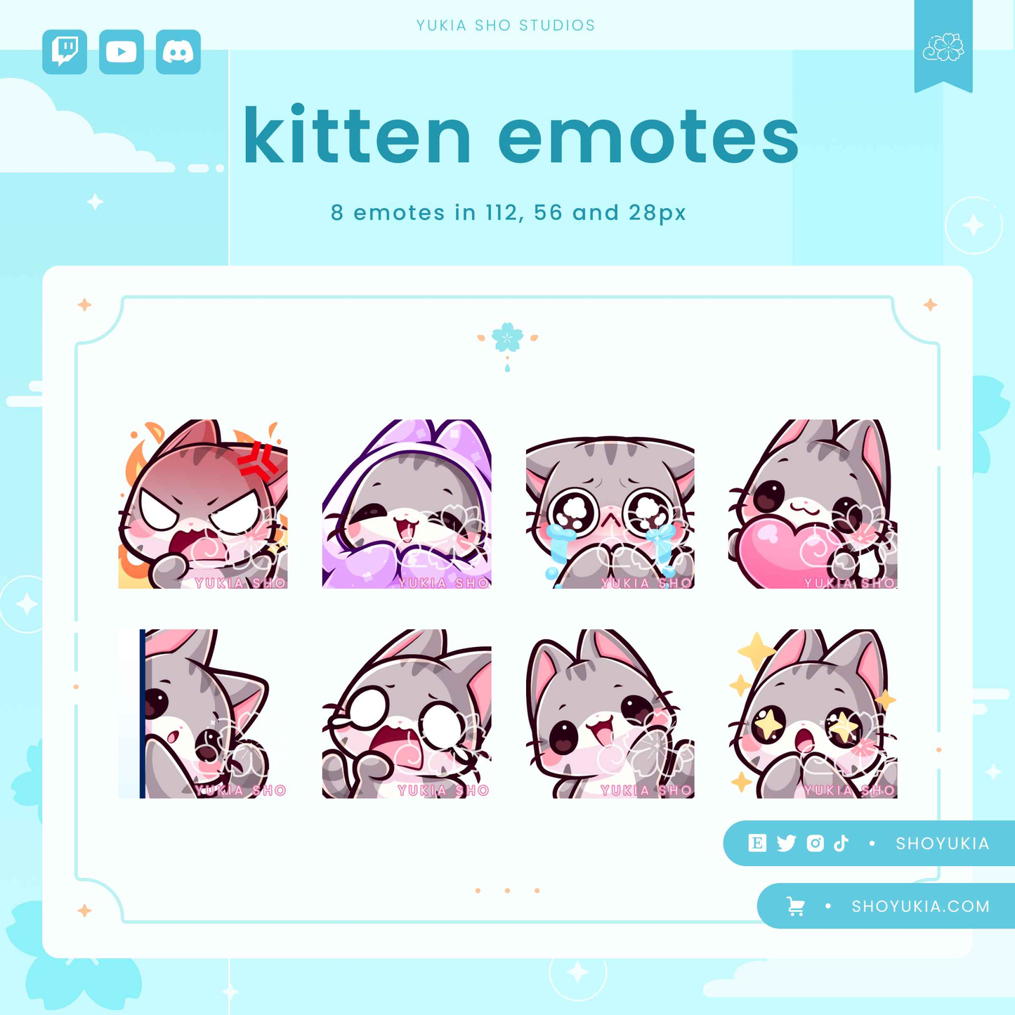 Kitten Emotes