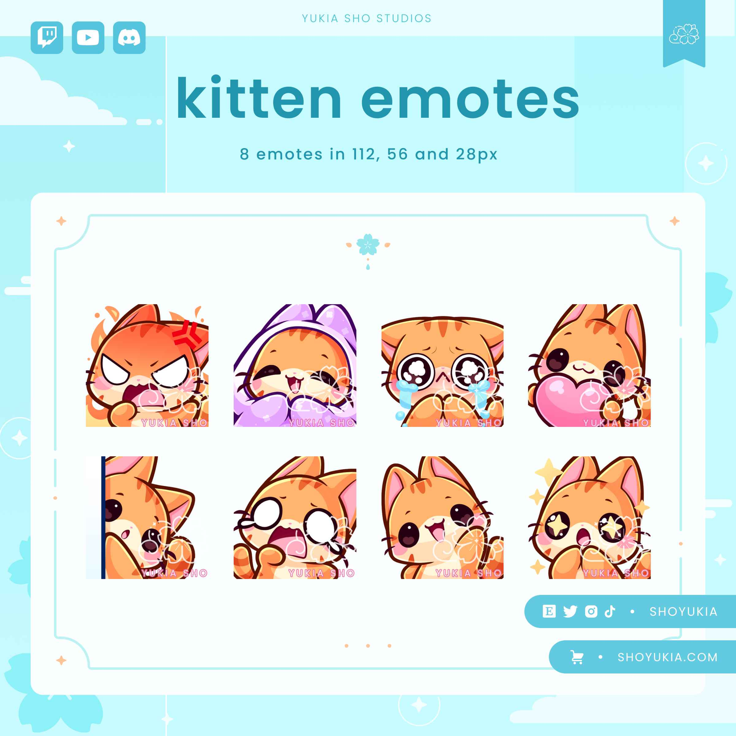 Kitten Emotes