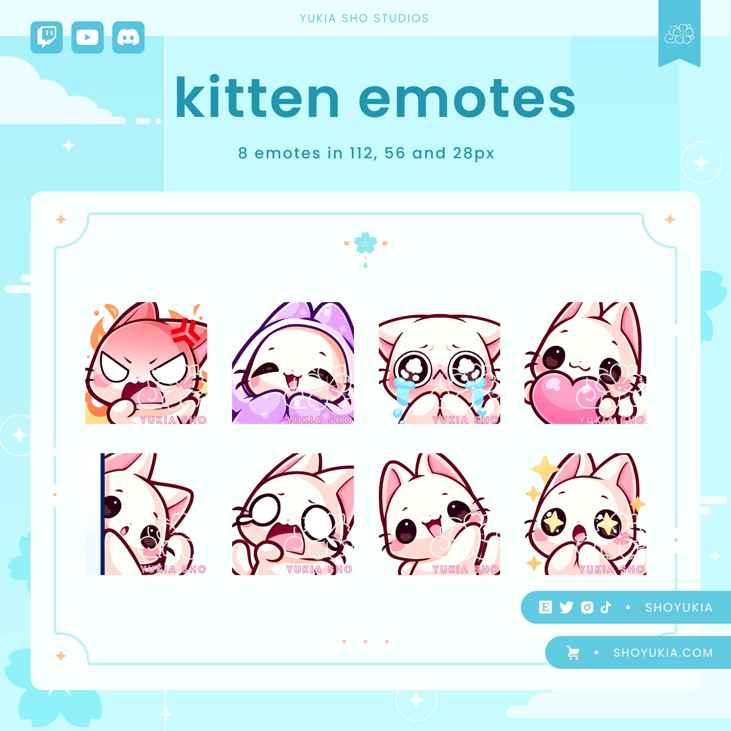 Kitten Emotes