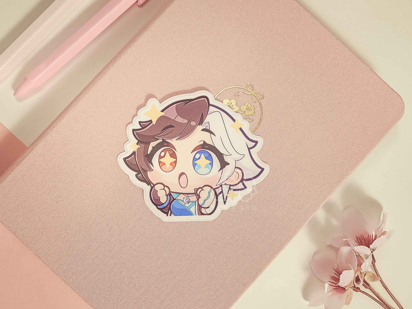 MR Luna 3" Vinyl Stickers