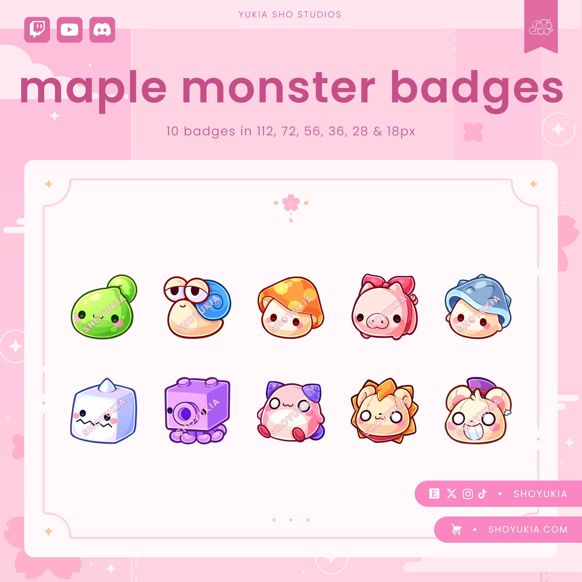 MapleStory Monster Sub Badges