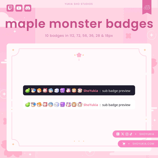 MapleStory Monster Sub Badges