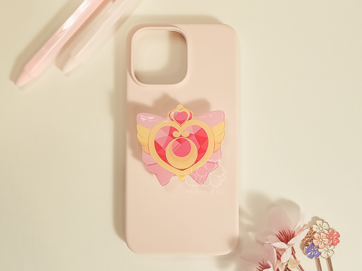 Magical Girl Bow Acrylic Phone Grip