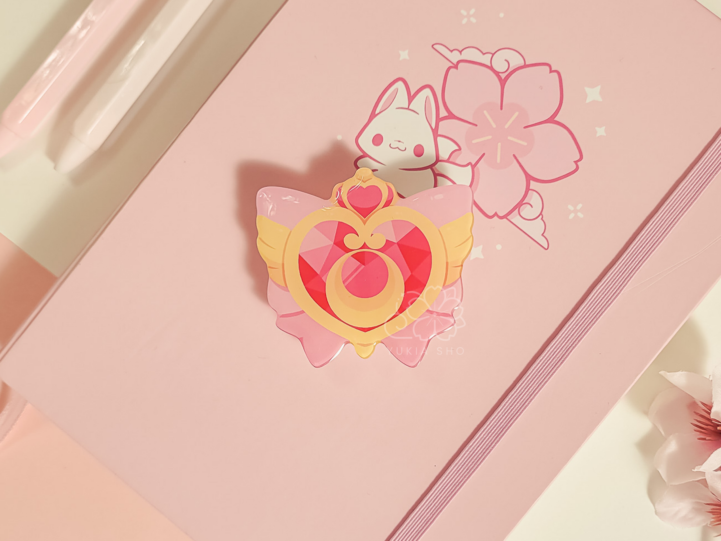 Magical Girl Bow Acrylic Phone Grip